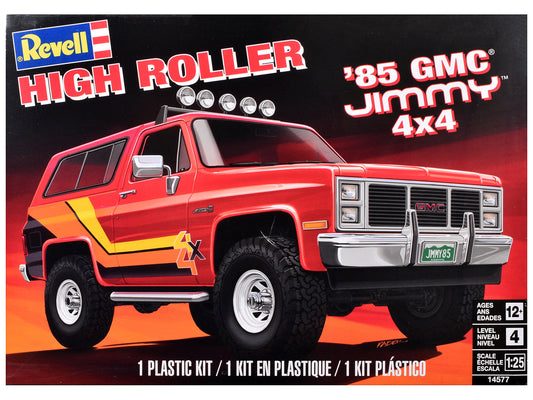 Level 4 Model Kit 1985 GMC Jimmy 4x4 "High Roller" 1/25 Scale Model