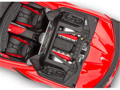 Level 4 Model Kit 2022 Chevrolet Corvette C8 Hardtop Convertible 1/25 Scale Model