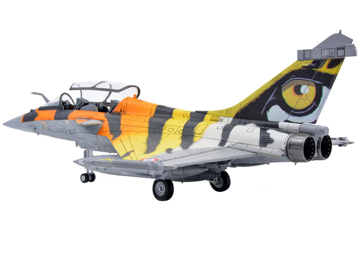 Dassault Rafale B Fighter Jet "Ocean Tiger" with Missile Accessories "Panzerkampf Wing" Series 1/72 Scale Model