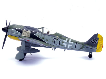 Focke-Wulf Fw 190A Aircraft "Black 13 8./JG 2 Richthofen France" (1943) German Luftwaffe 1/72 Diecast Model Airplane