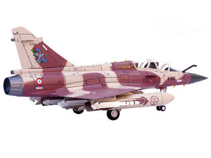 Dassault Mirage 2000D Fighter Aircraft "133 Couteau Delta Nancy-Ochey AB" French Air Force "Wing" Series 1/72 Diecast Model