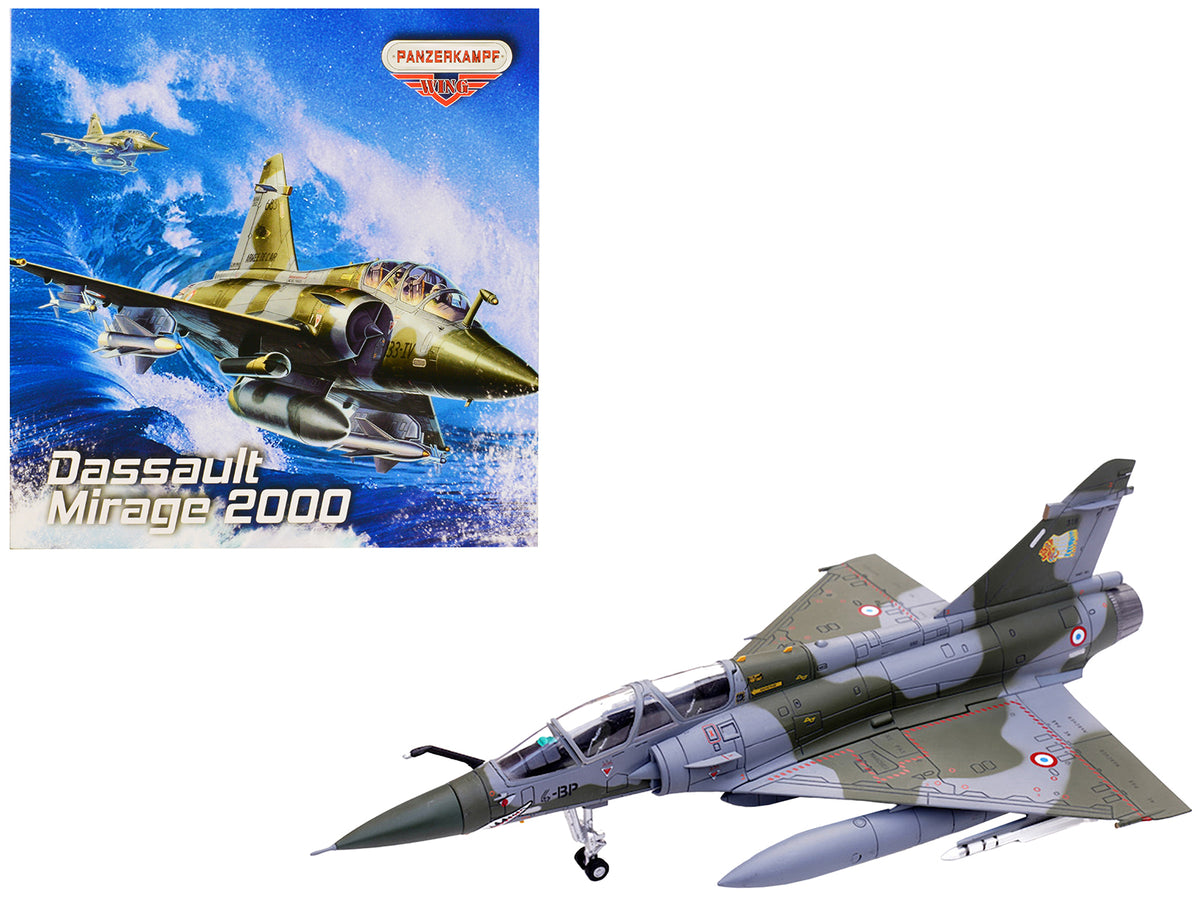 Dassault Mirage 2000N Fighter Aircraft "Escadron de Chasse 2/4 La Fayette Luxeuil" (2004) French Air Force "Wing" Series 1/72 Diecast Model