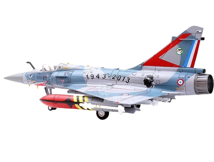 Dassault Mirage 2000-5F Fighter Aircraft "70th Anniversary of Corsica Squadron" French Air Force "Wing" Series 1/72 Diecast Model