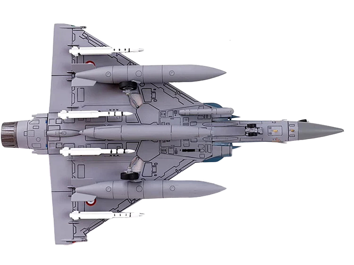 Dassault Mirage 2000-5F Fighter Aircraft "2-FA Cigognes" French Air Force "Wing" Series 1/72 Diecast Model