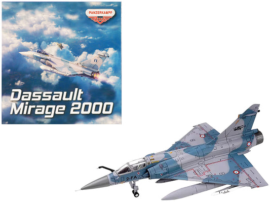 Dassault Mirage 2000-5F Fighter Aircraft "2-FA Cigognes" French Air Force "Wing" Series 1/72 Diecast Model