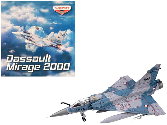 Dassault Mirage 2000-5F Fighter Aircraft "2-FA Cigognes" French Air Force "Wing" Series 1/72 Diecast Model