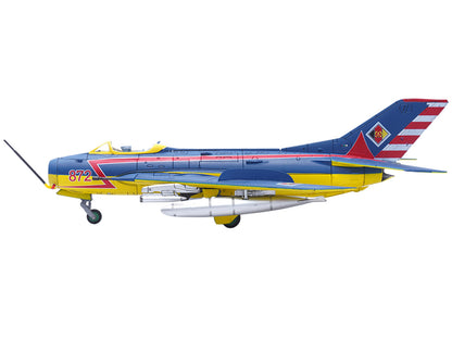 Mikoyan-Gurevich MiG-19S Farmer C Fighter Aircraft "1 Staffel/JG-3. Preschen." 5th World Aerobatic Championships (1968) "Wing" Series 1/72 Diecast Model
