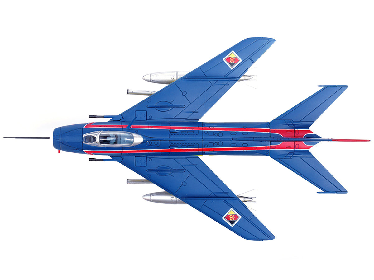 Mikoyan-Gurevich MiG-19S Farmer C Fighter Aircraft "1 Staffel/JG-3. Preschen." 5th World Aerobatic Championships (1968) "Wing" Series 1/72 Diecast Model