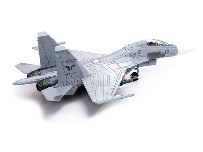 Sukhoi Su-30MKK Flanker-G Fighter Aircraft #13 "People's Liberation Army (PLA) Naval Aviation's Sea and Air Eagle Regiment" Chinese Air Force "Wing" Series 1/72 Diecast Model