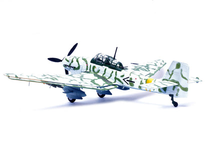 Junkers Ju 87G2 Stuka Bomber Aircraft "10.(Pz)/SG 2 Immelmann Markisch Friedland Pomerania" (1945) German Luftwaffe "Wing" Series 1/72 Diecast Model
