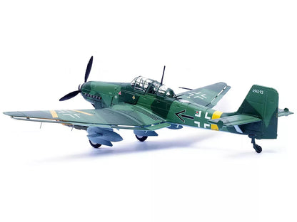 Junkers Ju 87G2 Stuka Bomber Aircraft "10.(Pz)/SG 2 Immelmann Oberst Hans-Ulrich Rudel Slovakia" (1944) German Luftwaffe "Wing" Series 1/72 Diecast Model