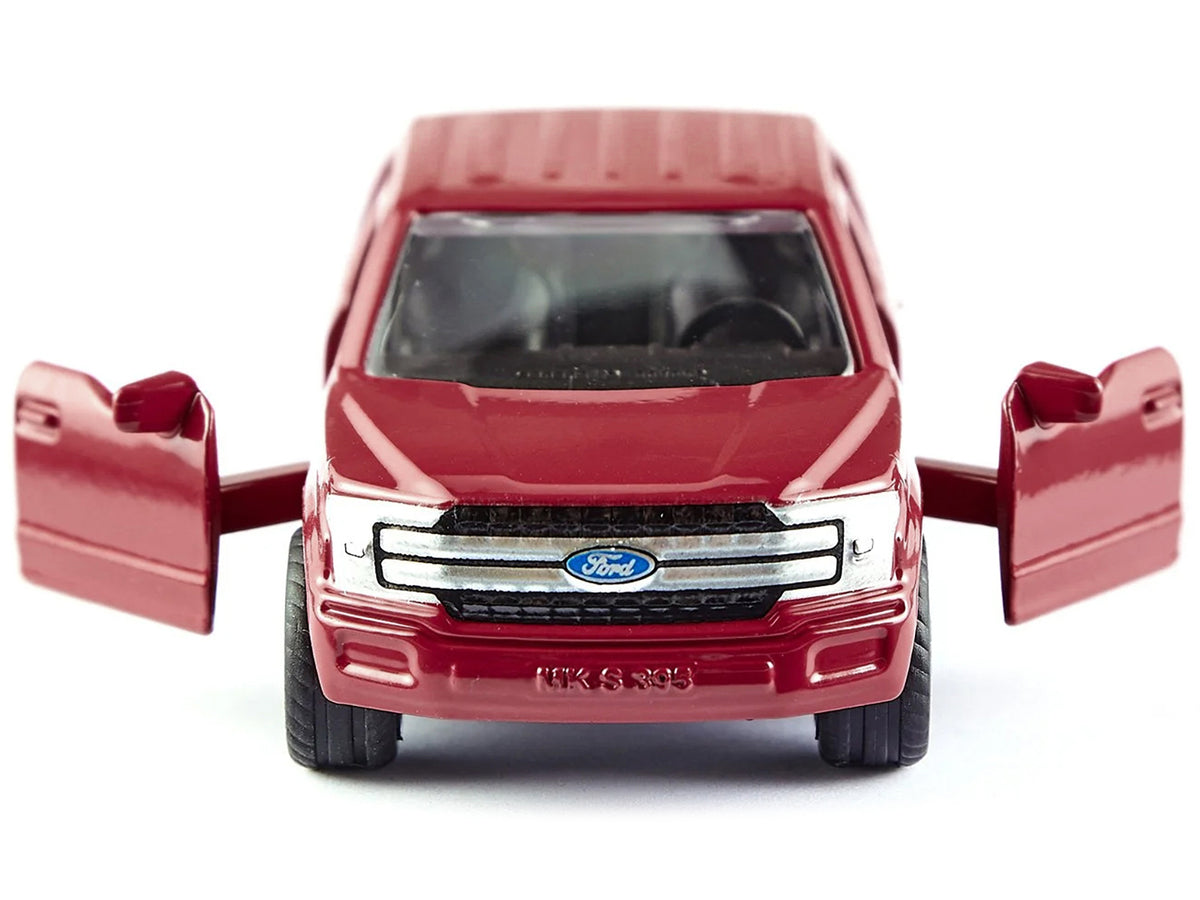 Ford F-150 Pickup Truck Red Diecast Model Car