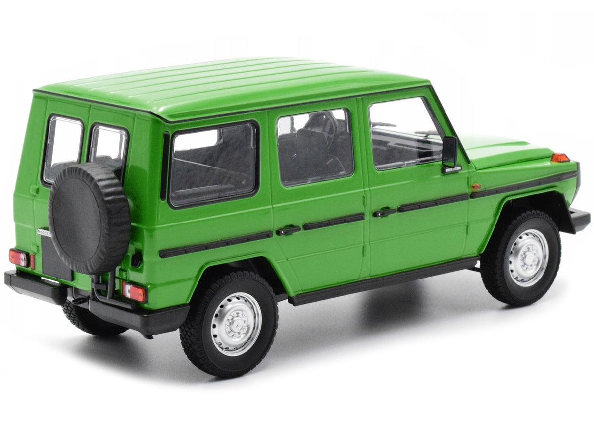 1980 Mercedes-Benz G-Model (LWB) Green with Black Stripes Limited Edition to 402 pieces Worldwide 1/18 Diecast Model Car