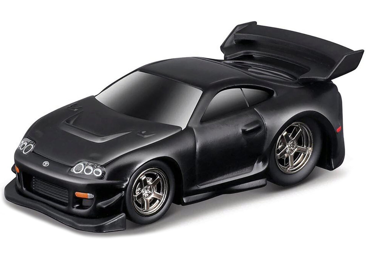 1995-97 Toyota Supra (MK4) Matt Black 1/64 Diecast Model Car