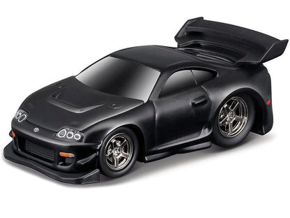 1995-97 Toyota Supra (MK4) Matt Black 1/64 Diecast Model Car