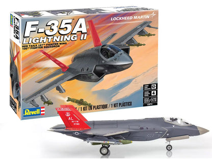 Level 4 Model Kit Lockheed Martin F-35A Lightning II Aircraft 1/72 Scale Model
