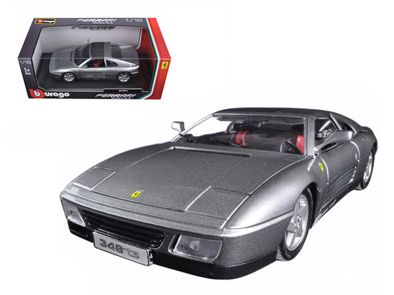 Ferrari 348 TS Grey 1/18 Diecast Model Car