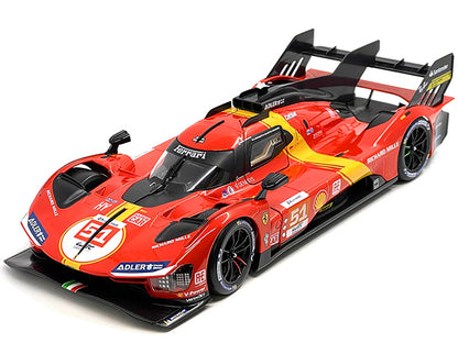 Ferrari 499P #51 James Calado - Antonio Giovinazzi - Alessandro Pier Guidi "Ferrari AF Corse" Winner "24 Hours of Le Mans" (2023) "Racing" Series 1/18 Diecast Model Car