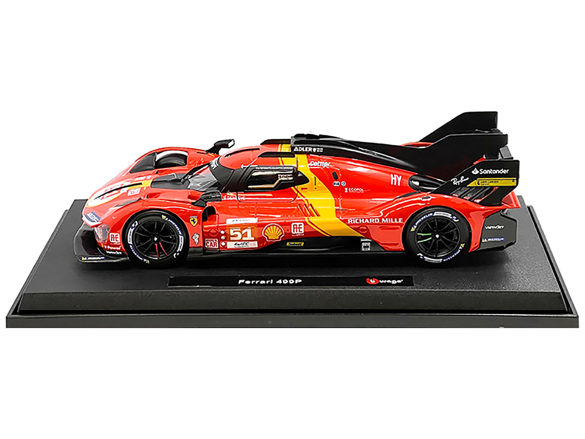 Ferrari 499P #51 James Calado - Antonio Giovinazzi - Alessandro Pier Guidi "Ferrari AF Corse" Winner "24 Hours of Le Mans" (2023) "Racing" Series 1/18 Diecast Model Car