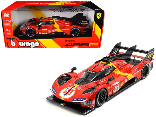 Ferrari 499P #51 James Calado - Antonio Giovinazzi - Alessandro Pier Guidi "Ferrari AF Corse" Winner "24 Hours of Le Mans" (2023) "Racing" Series 1/18 Diecast Model Car