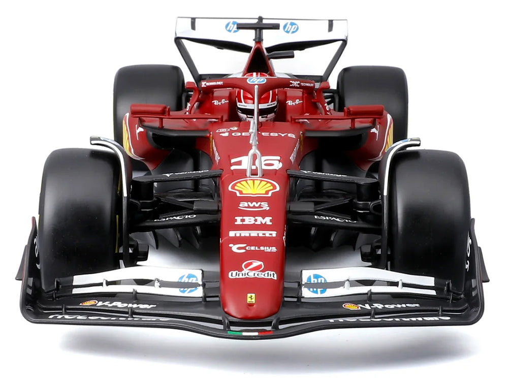 Ferrari SF-25 #16 Charles Leclerc Formula One F1 World Championship (2025) "Formula Racing" Series 1/18 Diecast Model Car
