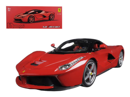 Ferrari LaFerrari F70 Red with Black Top "Signature Series" 1/18 Diecast Model Car