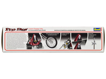 Level 5 Model Kit Evil Iron Custom Chopper Trike 1/8 Scale Model