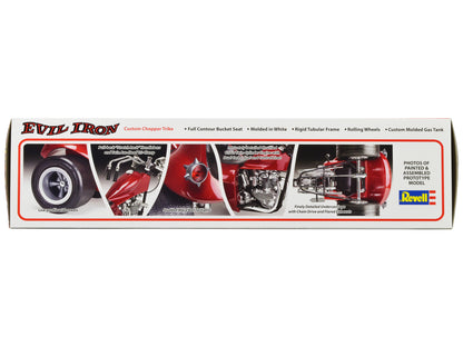 Level 5 Model Kit Evil Iron Custom Chopper Trike 1/8 Scale Model