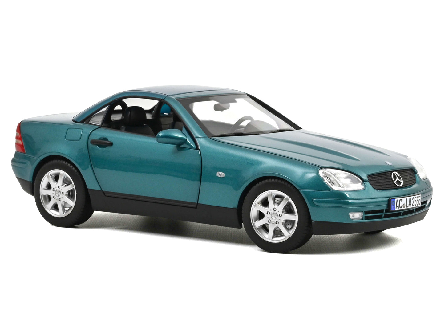 1996 Mercedes-Benz SLK Convertible Vivianit Green Metallic 1/18 Diecast Model Car