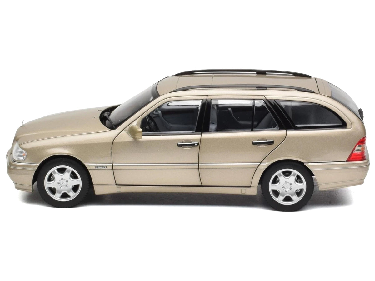 1997 Mercedes-Benz C-Class T-Model Smoke Silver Metallic 1/18 Diecast Model Car