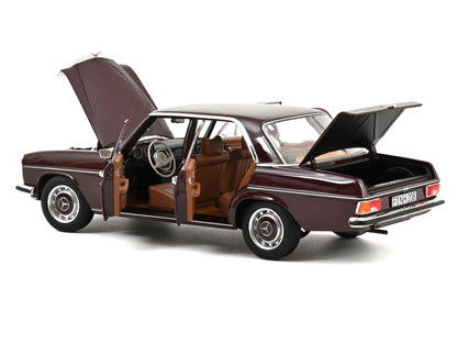 1968 Mercedes-Benz 200 Dark Red Brown 1/18 Diecast Model Car