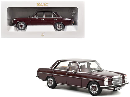 1968 Mercedes-Benz 200 Dark Red Brown 1/18 Diecast Model Car