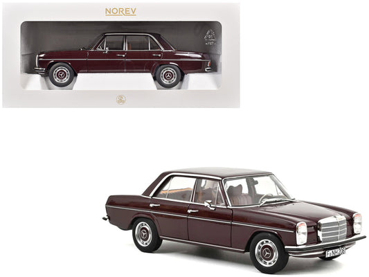 1968 Mercedes-Benz 200 Dark Red Brown 1/18 Diecast Model Car