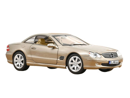 2003 Mercedes-Benz SL 500 Type R230 Travertine Beige Metallic 1/18 Diecast Model Car