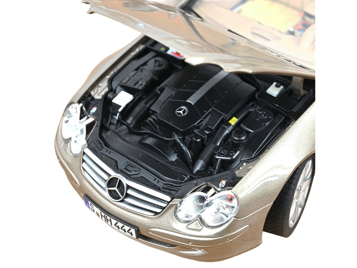 2003 Mercedes-Benz SL 500 Type R230 Travertine Beige Metallic 1/18 Diecast Model Car