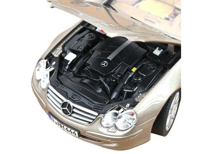 2003 Mercedes-Benz SL 500 Type R230 Travertine Beige Metallic 1/18 Diecast Model Car