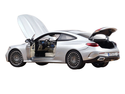 2024 Mercedes-Benz CLE Coupe Hightech Silver Metallic 1/18 Diecast Model Car
