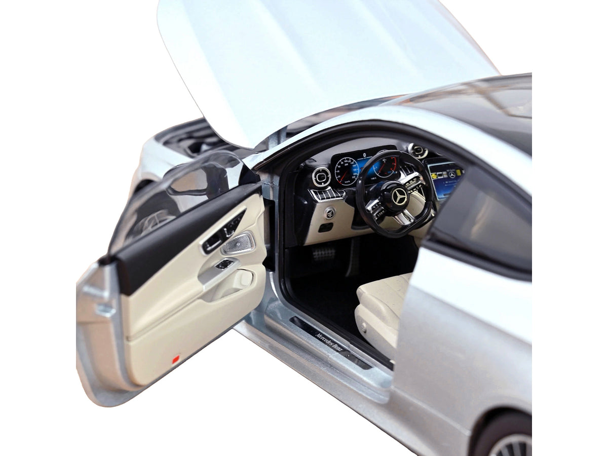 2024 Mercedes-Benz CLE Coupe Hightech Silver Metallic 1/18 Diecast Model Car