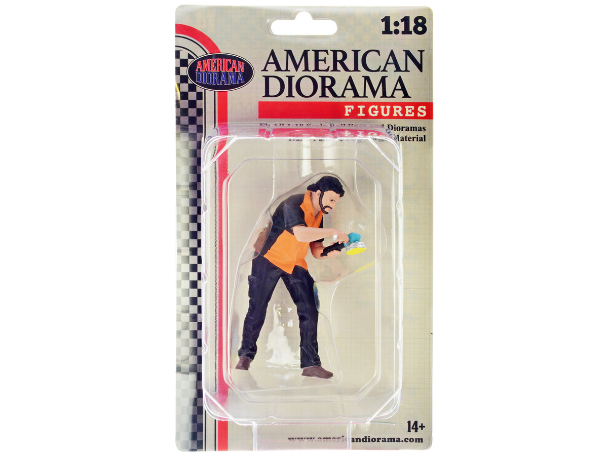 "Detail Masters" Figure 4 (Buff & Wax) for 1/18 Scale Models