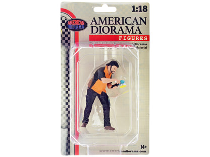 "Detail Masters" Figure 4 (Buff & Wax) for 1/18 Scale Models