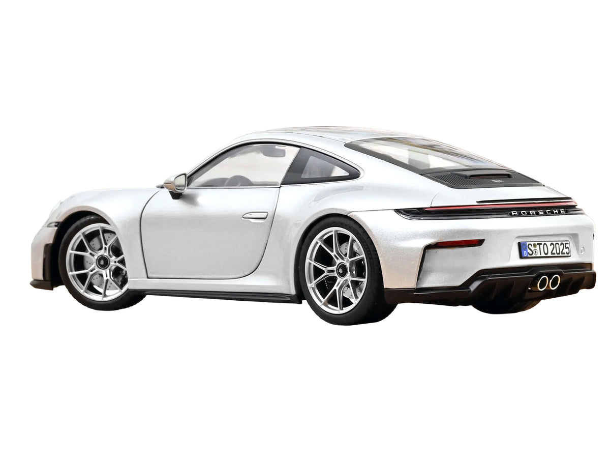 2025 Porsche 911 GT3 Touring GT Silver Metallic 1/18 Diecast Model Car