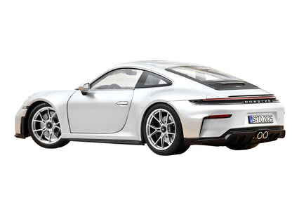 2025 Porsche 911 GT3 Touring GT Silver Metallic 1/18 Diecast Model Car