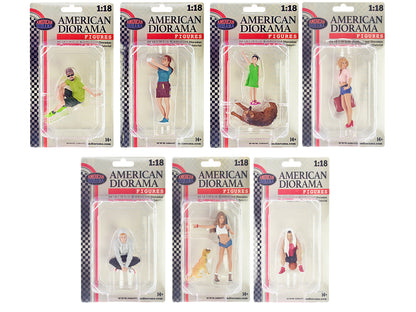 "Figure18 Series 1" 9 piece Figure Set for 1/18 Scale Models