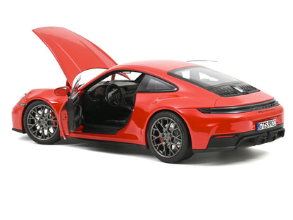 2024 Porsche 911 Carrera 4 GTS Guards Red 1/18 Diecast Model Car