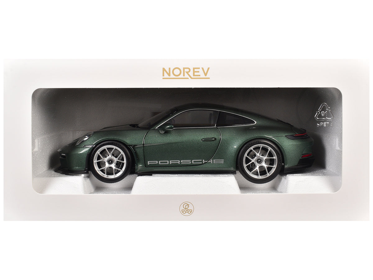 2023 Porsche 911 S/T Malachite Green Metallic 1/18 Diecast Model Car
