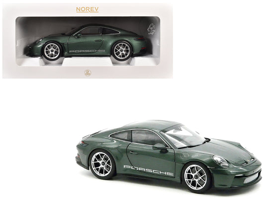 2023 Porsche 911 S/T Malachite Green Metallic 1/18 Diecast Model Car