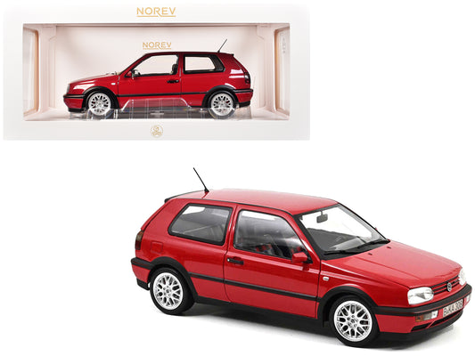 1996 Volkswagen Golf GTI "20 Years Anniversary Edition" Flash Red 1/18 Diecast Model Car