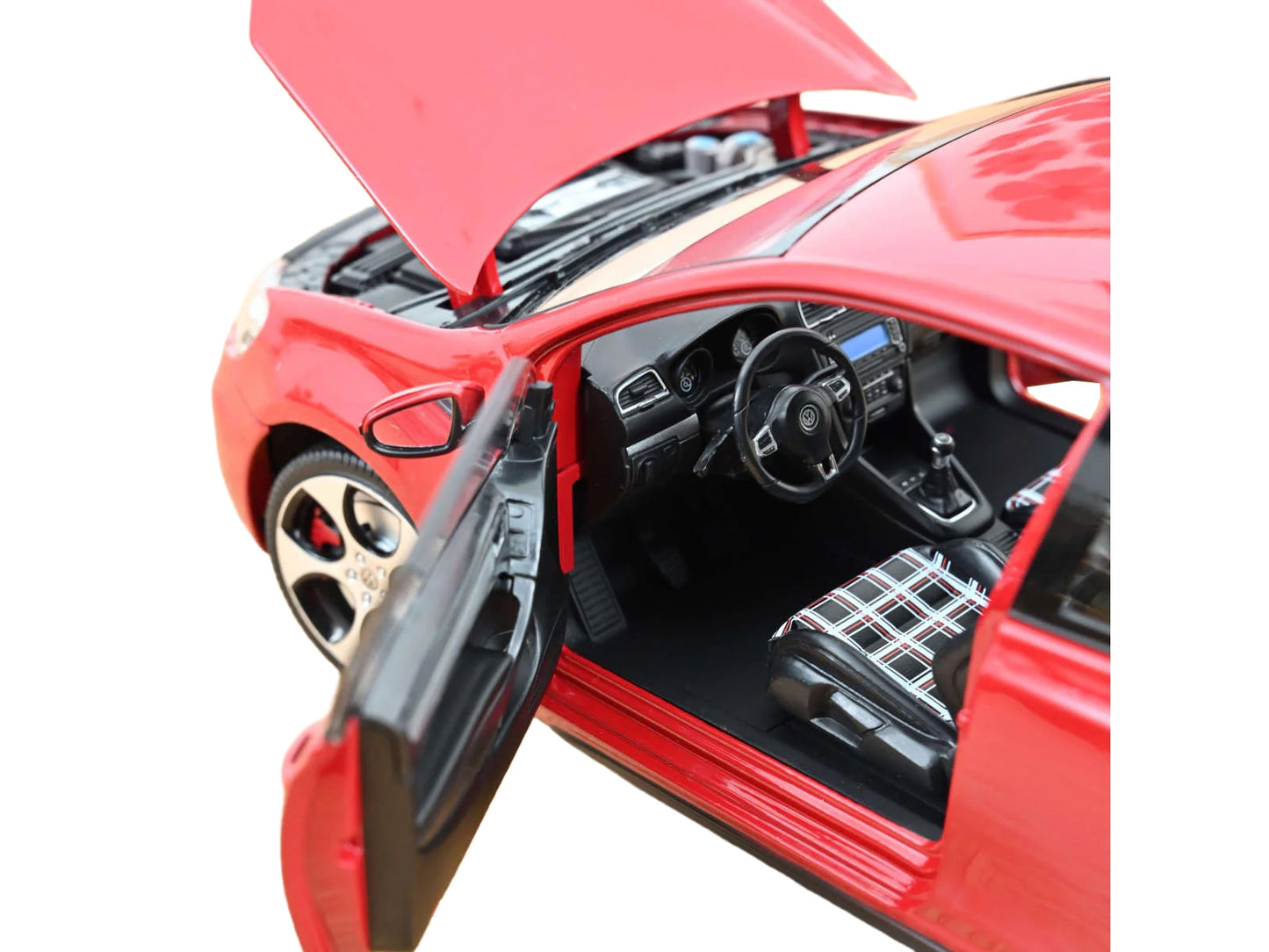 2009 Volkswagen Golf VI GTI Tornado Red 1/18 Diecast Model Car