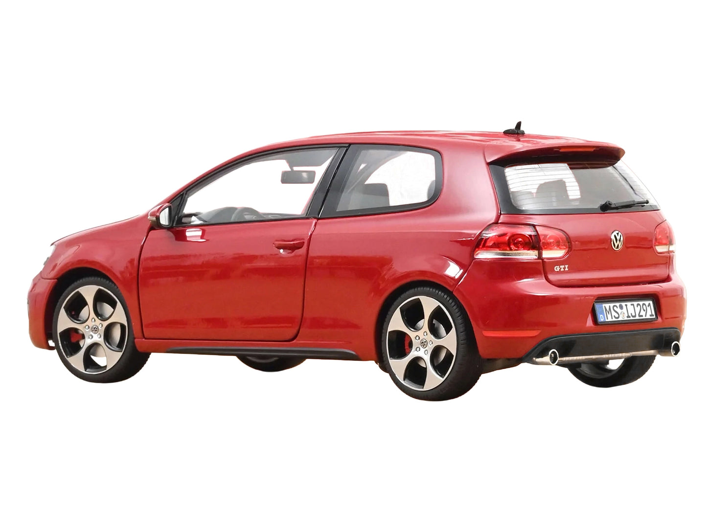2009 Volkswagen Golf VI GTI Tornado Red 1/18 Diecast Model Car