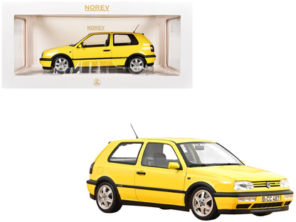 1994 Volkswagen Golf GTI Color Concept Yellow 1/18 Diecast Model Car